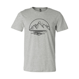 Open image in slideshow, Mountain Sunset T-Shirt
